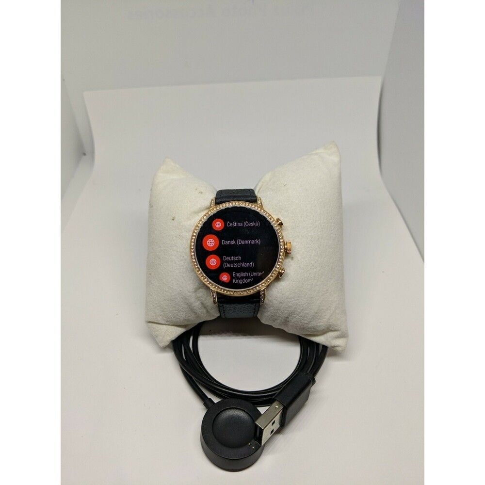 Fossil Gen 4 Authentic Genuine Digital Smart Watch FTW6015 BK255